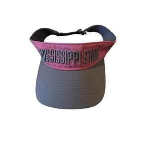 ADIDAS Mississippi State Adult Thin Visor One Size Burgundy Color NEW College